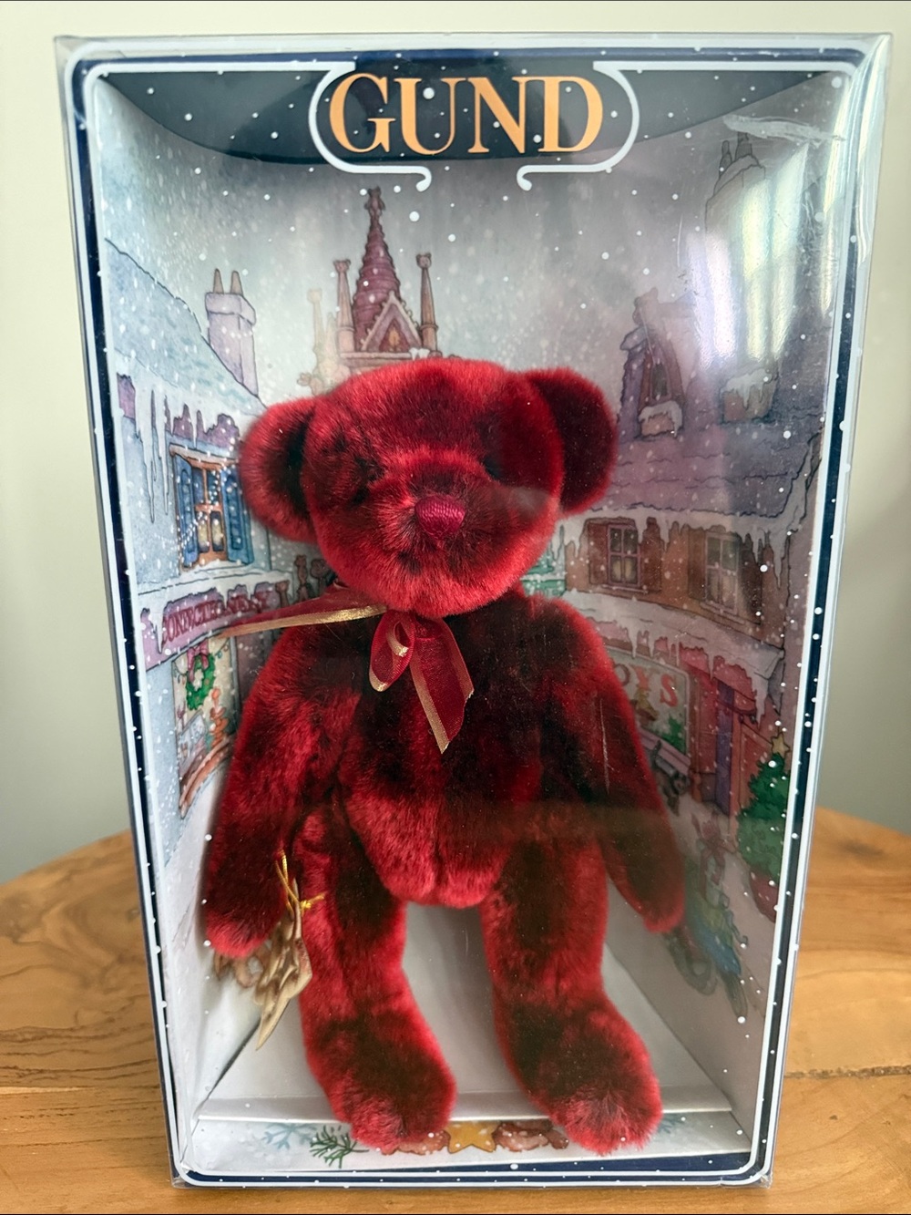 Gund CHRISTMAS Collectible Bear 2001 New In Box YULEBEARY 8901